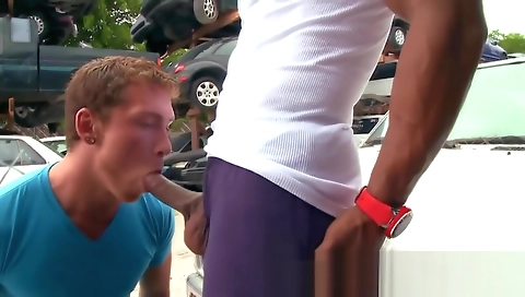 Threesome in the kitchen