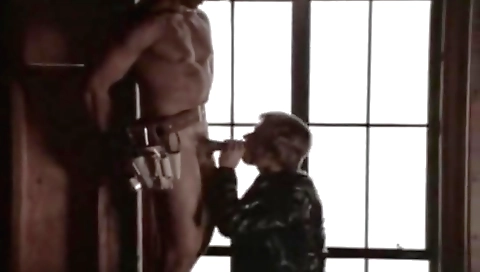 Blonde with huge natural tits gets her big bird