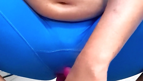 Sexy young blonde's tight pussy