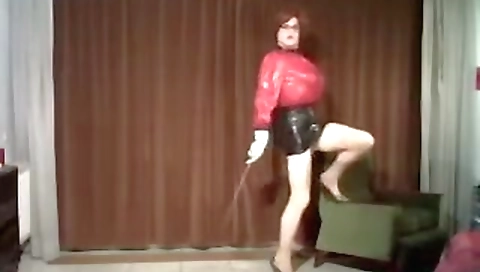 Tranny fucked by horny guy