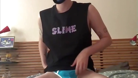 She's arotakim sufficiently ballbusting cum out