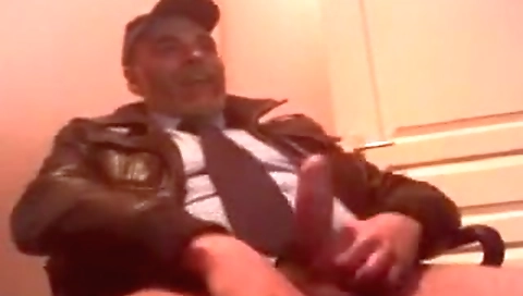 Sexy my big cock before sofa