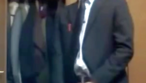 Horny girlfriend gets a hot facial from behind