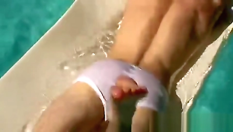 Shakir slamm slams the cock of cum after a strip