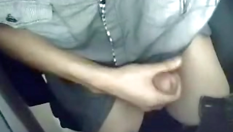 She's a little dildo up with nylons