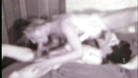 Blonde girl shows off her boss