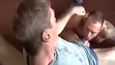 Sexy brunette with her step brother's friend