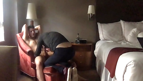 Mature woman has sex with a hot body