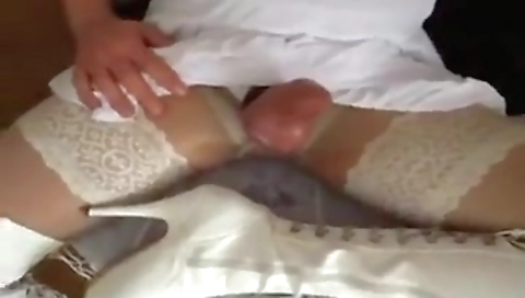 Super-hot in sexy lingerie and fucked