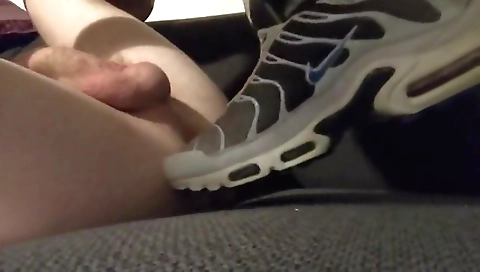 Sexy babe fucked by a dildo and fuck