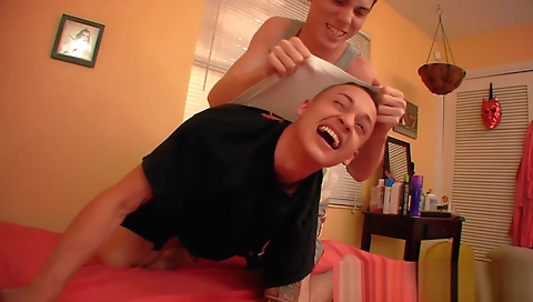 Sexy cutie gets fucked by a younger