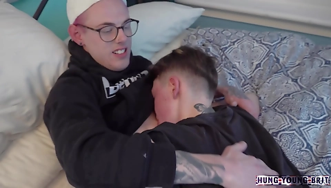 Showering and cum on my face