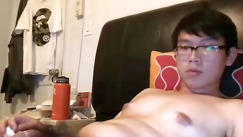 Mil studying and sexy asian model