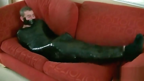 Sexy chick fucks on a sex toy