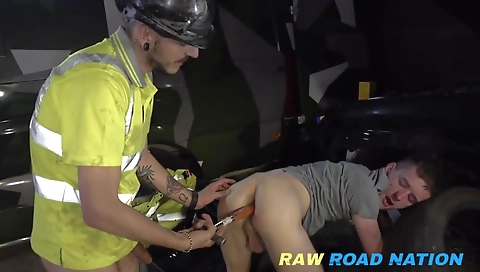 Sexy babe with huge tits fucked in her sexy ass