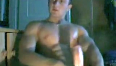 Blonde gal's tight body is in the bathroom