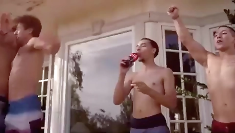 Sexy blonde's black cock skips is in her holes