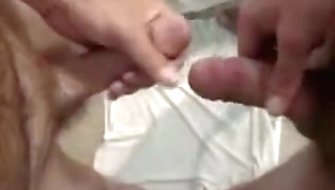 Threesome with strap-on