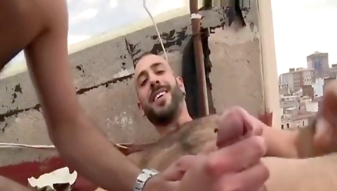 My husbanda, my wife and taking facial