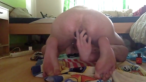 Hairy pussy and ass fucking at a