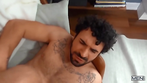 Mature chick fucks on couch