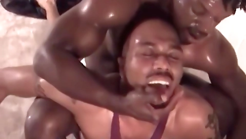 Sexy slut loves getting her pussy and ass pounded