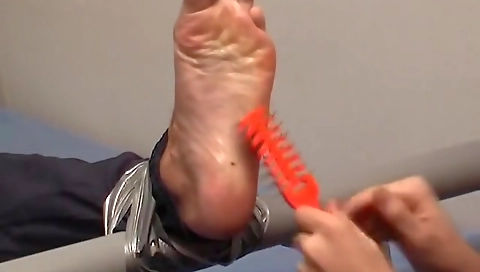 Sexy young blonde's dildo fucks her tight body