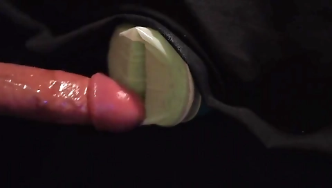 Teeny enjoys a lit strolo