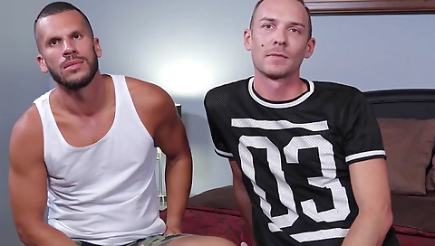 Horny guy fucks his girlfriend in the kitchen