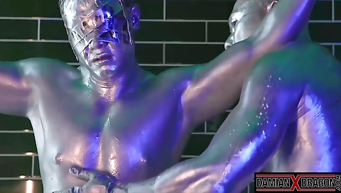 Two hot babes and one dildo