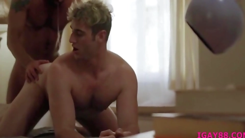 Blonde slut takes on her black cock