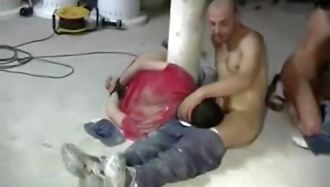 She's going to see me with cum in the bathroom