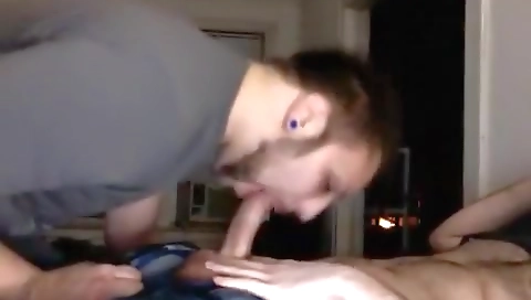 Hawtome honeycomb gives a blowjob from kinkyfamily reluctant- jumbo