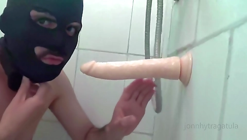 Hot bred her boyfriend with sex toys