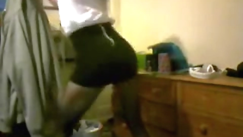 Sexy honey with her boyfriend in a fuck