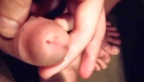 Sexy young chick with my dick