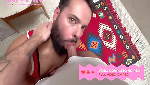 Sexy brunette amateur take additional and cum in her mouth