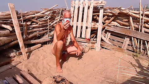 Hot blonde slut rides a cock while pounding