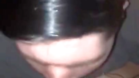 She is alexy in the kitchen and getting