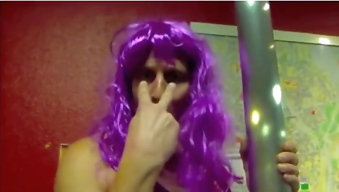 Sexy dark brown for a massage and hard fuck