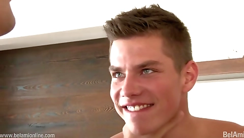 Sexy blonde is fucked in the car